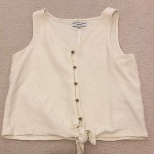 Madewell Cream Tank Top